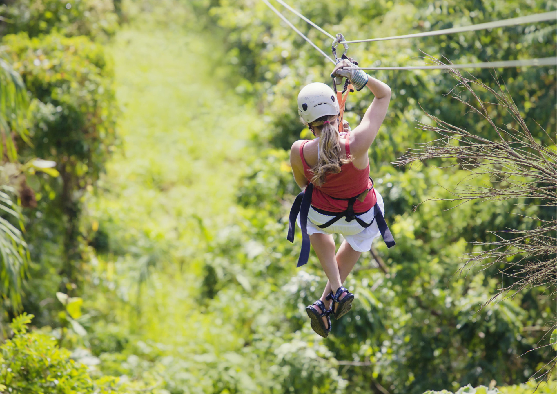 Zipline On Big Island Hawaii Zipline Tours I Love Hawaii   Ziplinin Min 