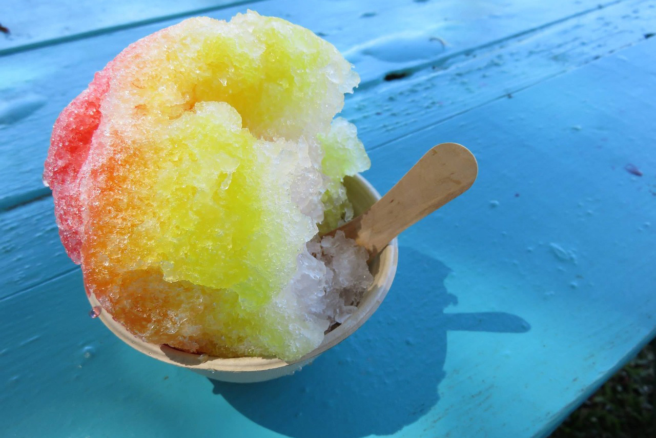 Shaved ice in Maui